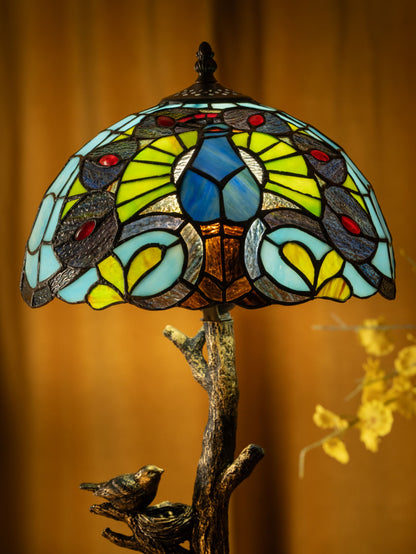 Enchanted Woods Tiffany Table Lamp