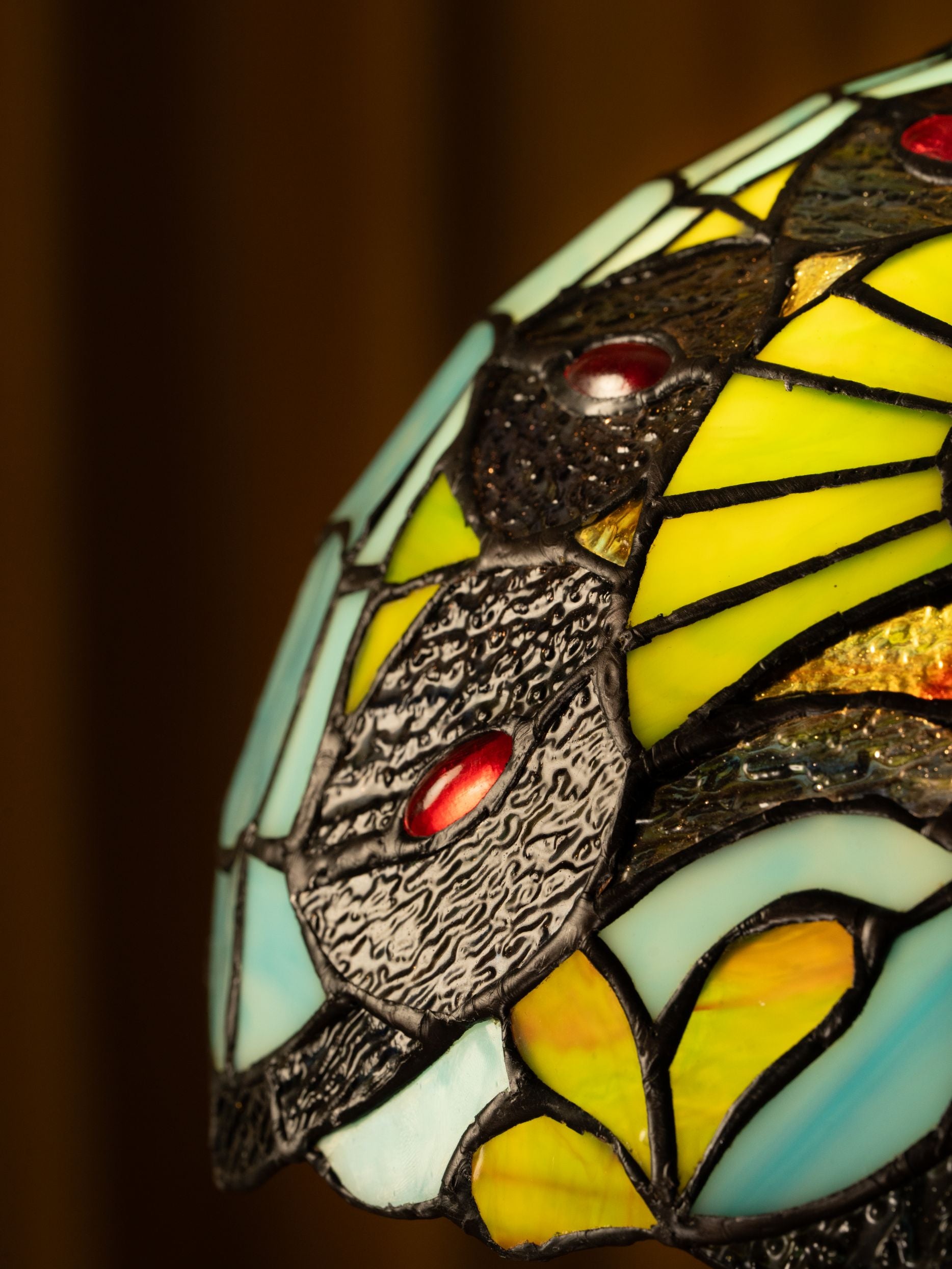 Enchanted Woods Tiffany Table Lamp