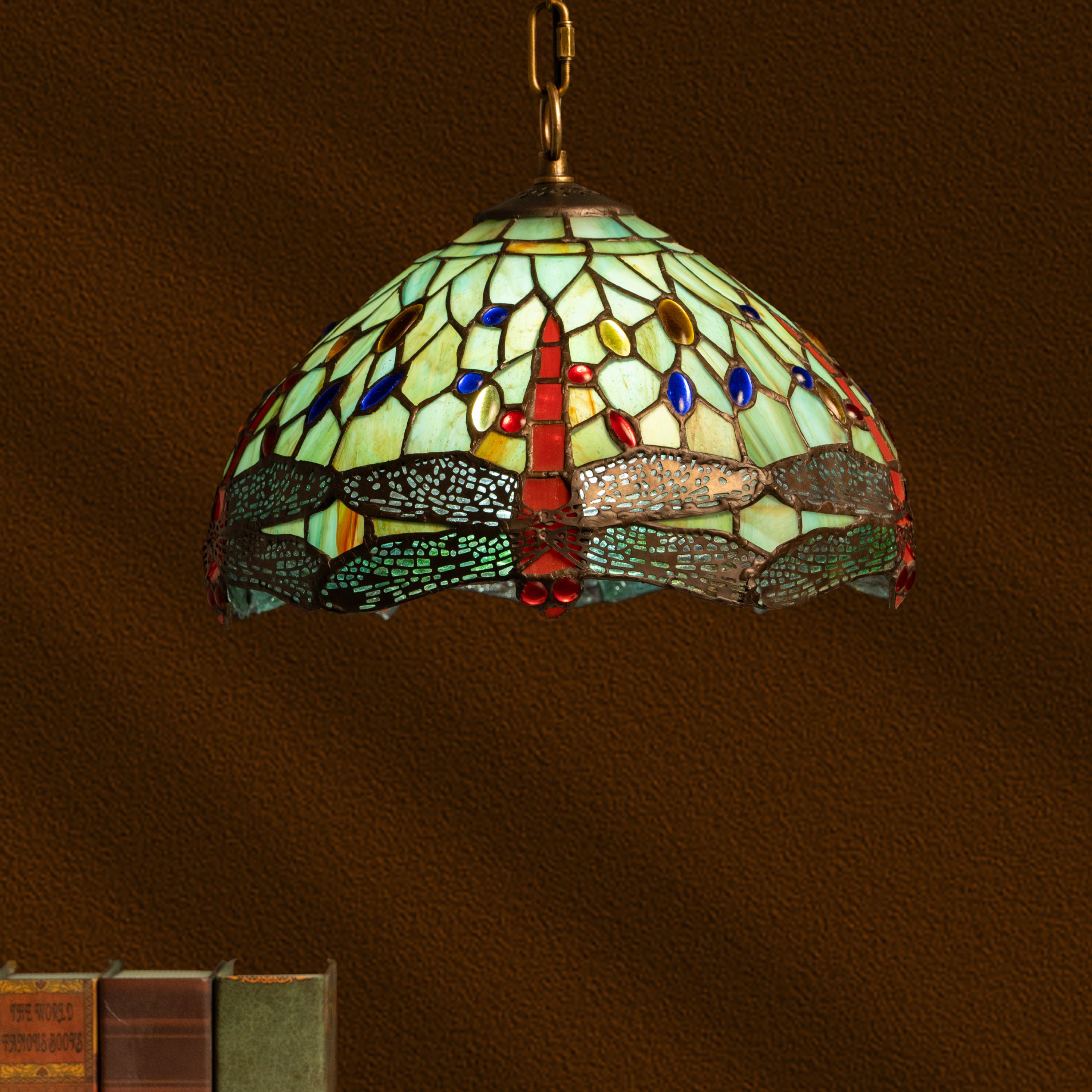 Pendentif Tiffany Dragonfly Haven