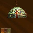 Dragonfly Haven Tiffany Pendant