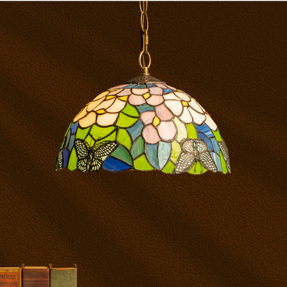 Butterfly Grove Tiffany Pendant