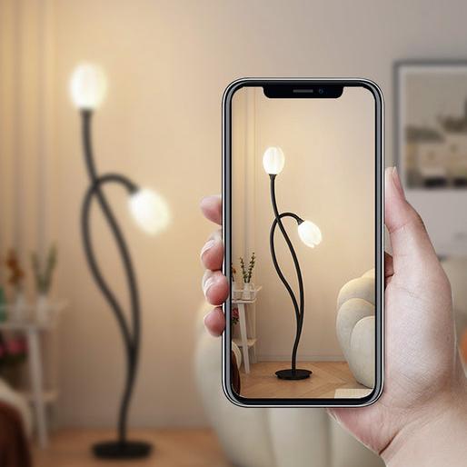 Bulb Flower Floor Lamp