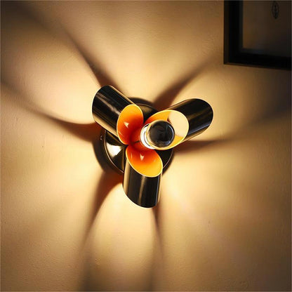 Bauhaus Style Iron Lamp with E27 Base