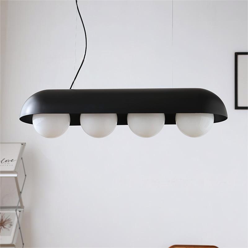 Modern Minimalist Pendant Light – 3/4 Bulb Options