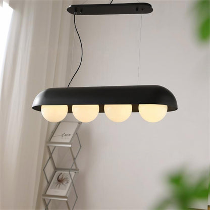 Modern Minimalist Pendant Light – 3/4 Bulb Options