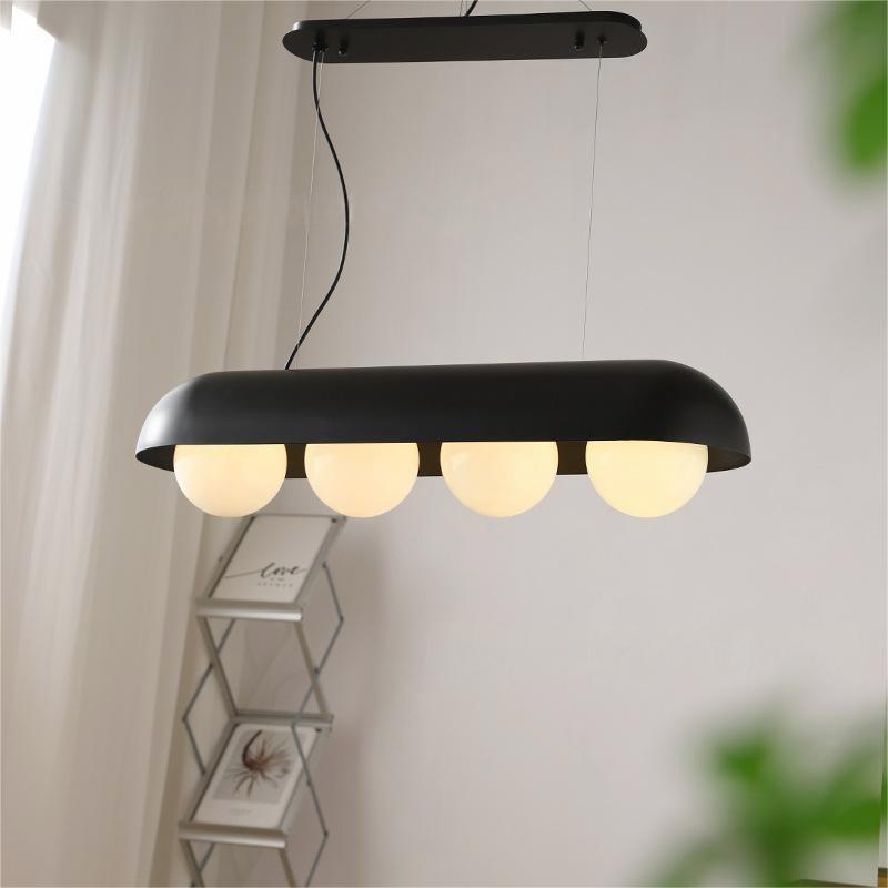 Modern Minimalist Pendant Light – 3/4 Bulb Options