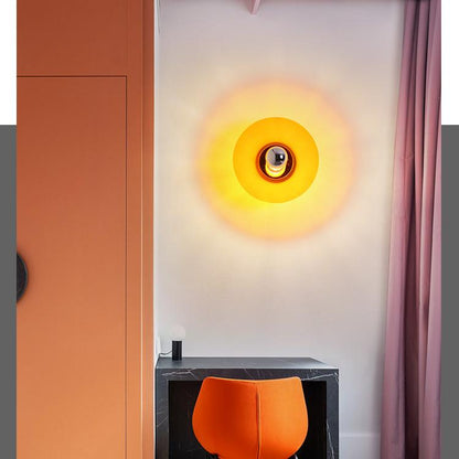 Retro UFO Disc Wall Light – Space Age Design