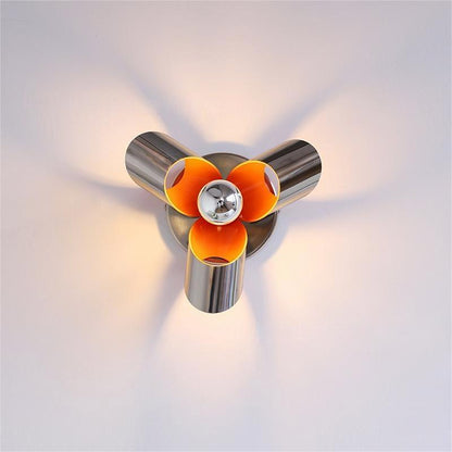 Bauhaus Style Iron Lamp with E27 Base