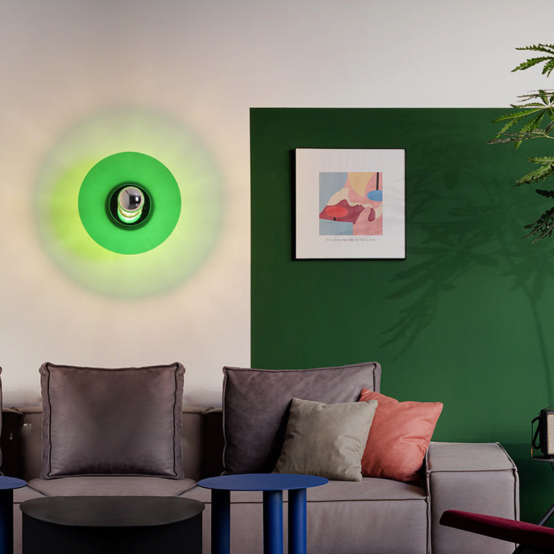 Retro UFO Disc Wall Light – Space Age Design