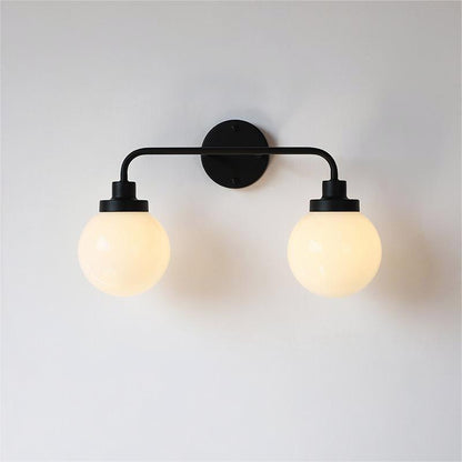 Modern Glass Wall Sconce – Three-Color Adjustable Lighting