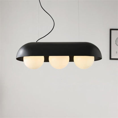 Modern Minimalist Pendant Light – 3/4 Bulb Options