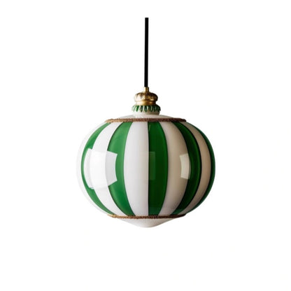 Candy Green Retro Pendant Light – Vintage Charm