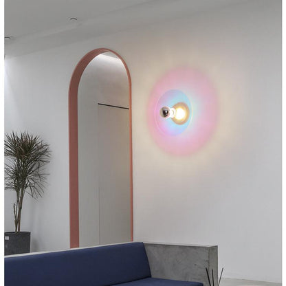 Retro UFO Disc Wall Light – Space Age Design