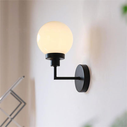 Modern Glass Wall Sconce – Three-Color Adjustable Lighting