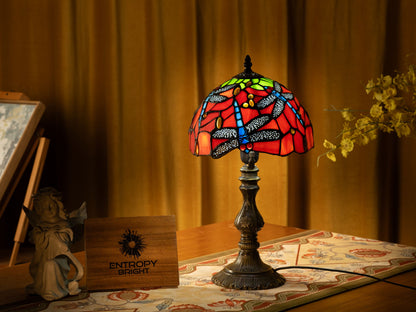 Lampe de table Tiffany Crimson Flight