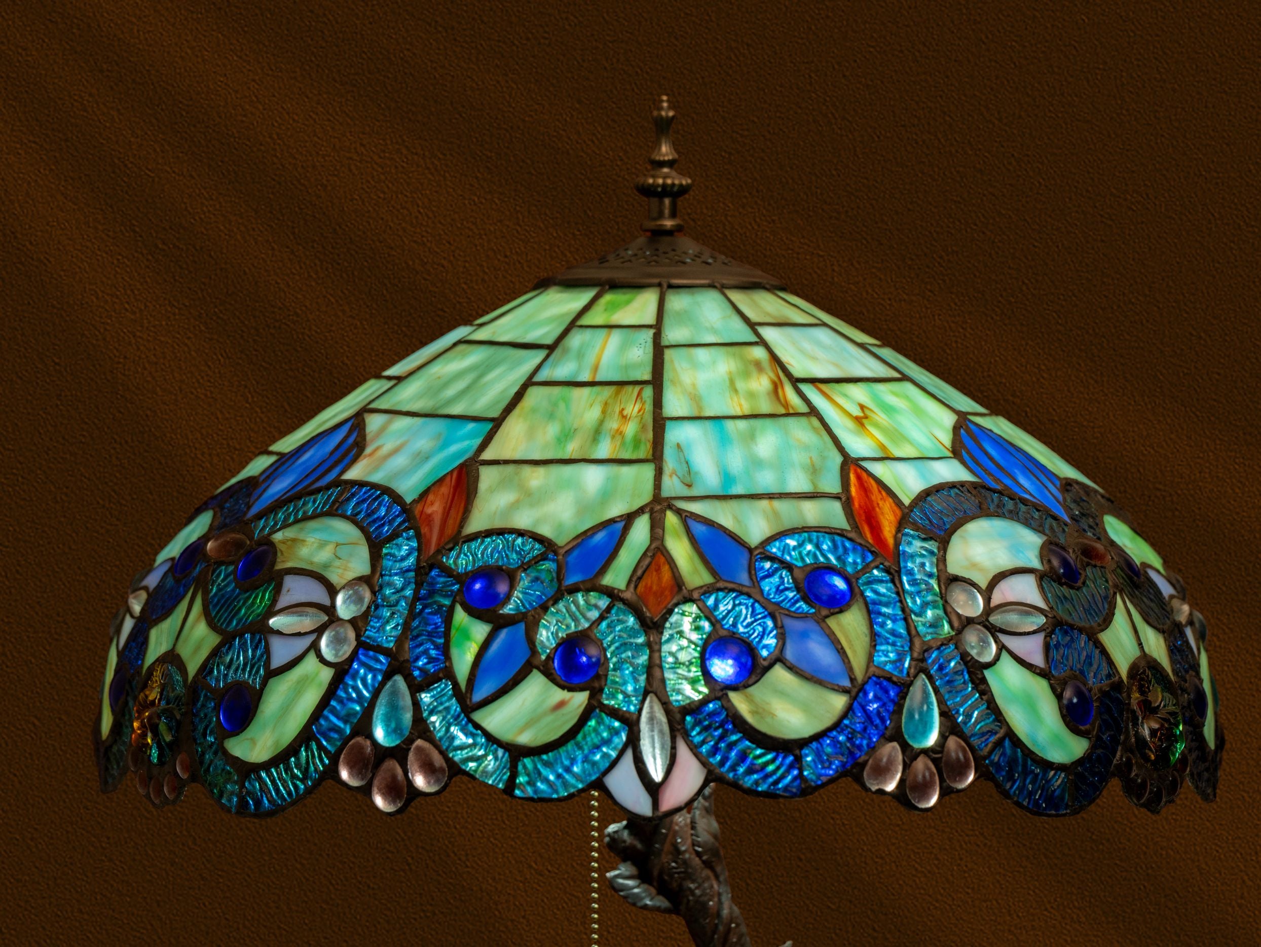 Lampe de table Tiffany Forest Majesty