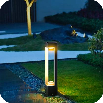 Lampe solaire pour chemin