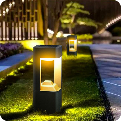 Lampe solaire pour chemin