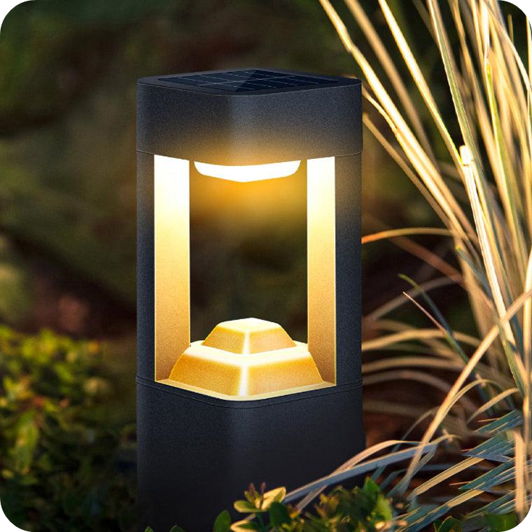Lampe solaire pour chemin