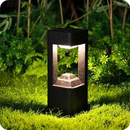 Lampe solaire pour chemin