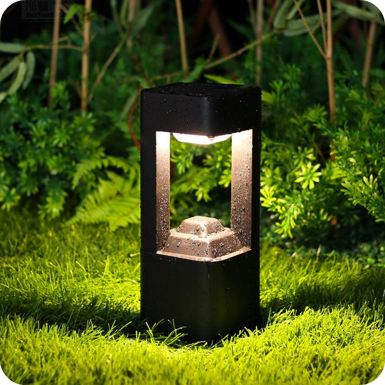 Lampe solaire pour chemin