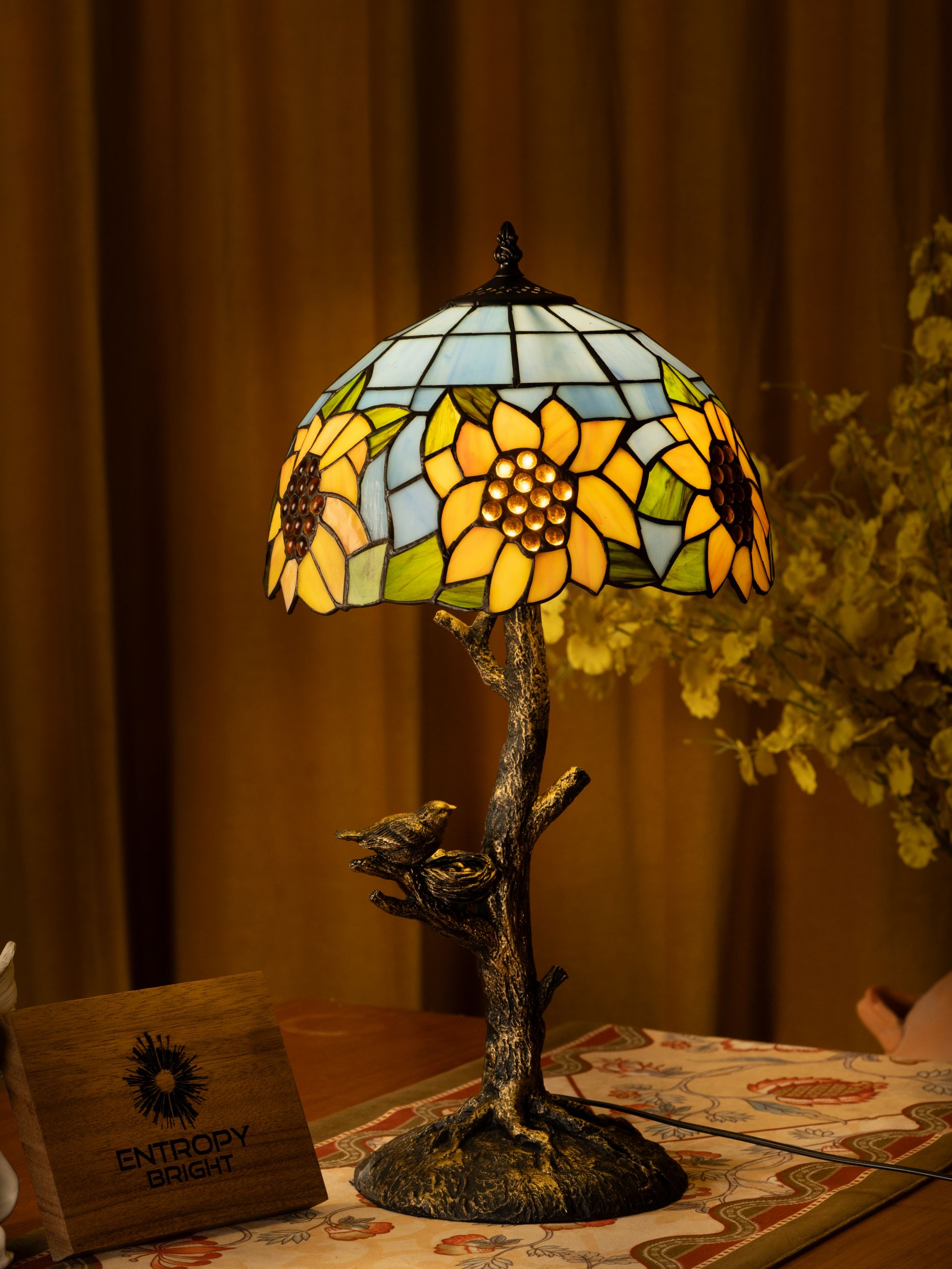 Lampe de table Tiffany Sunflower Haven