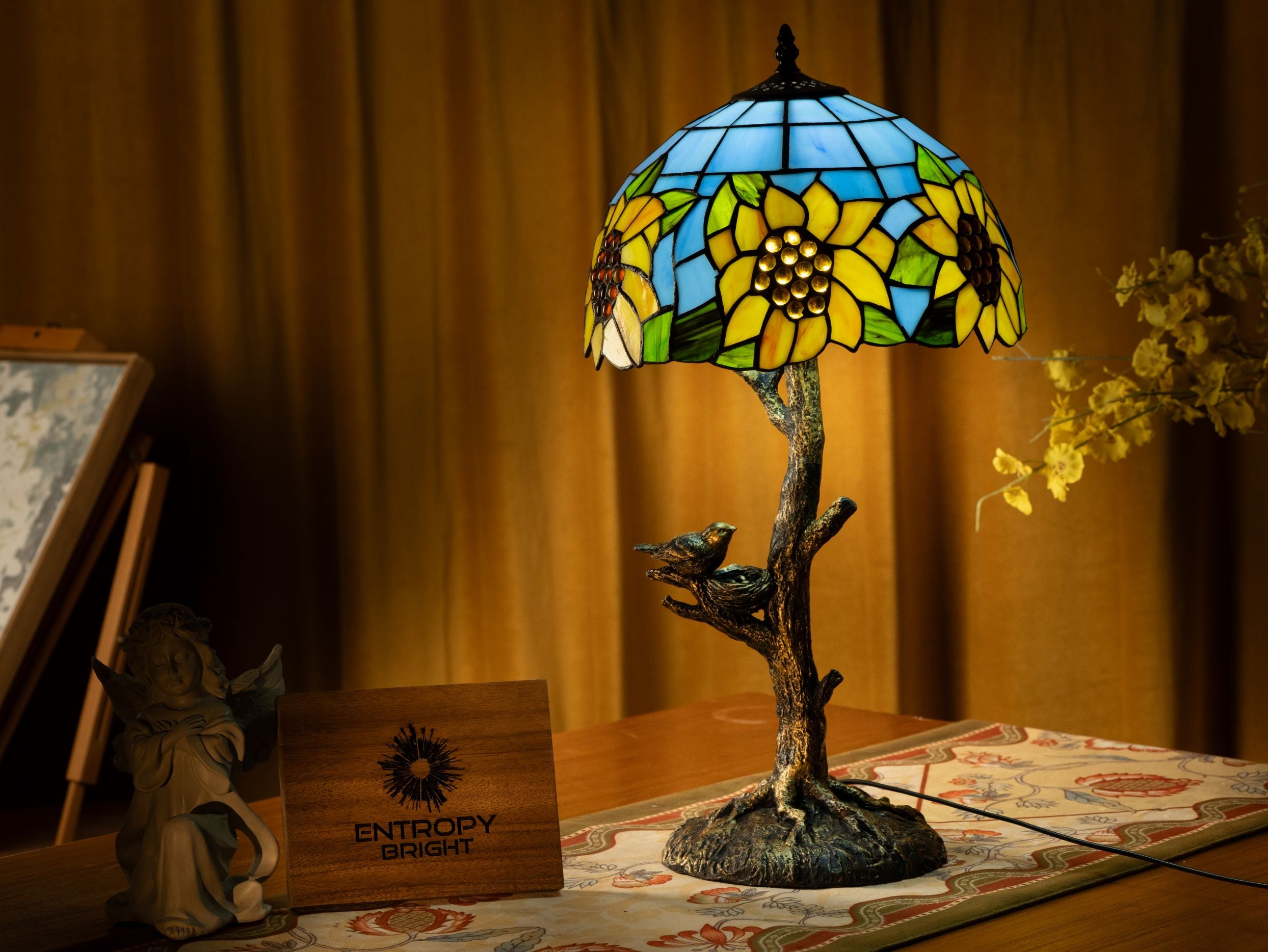 Lampe de table Tiffany Sunflower Haven