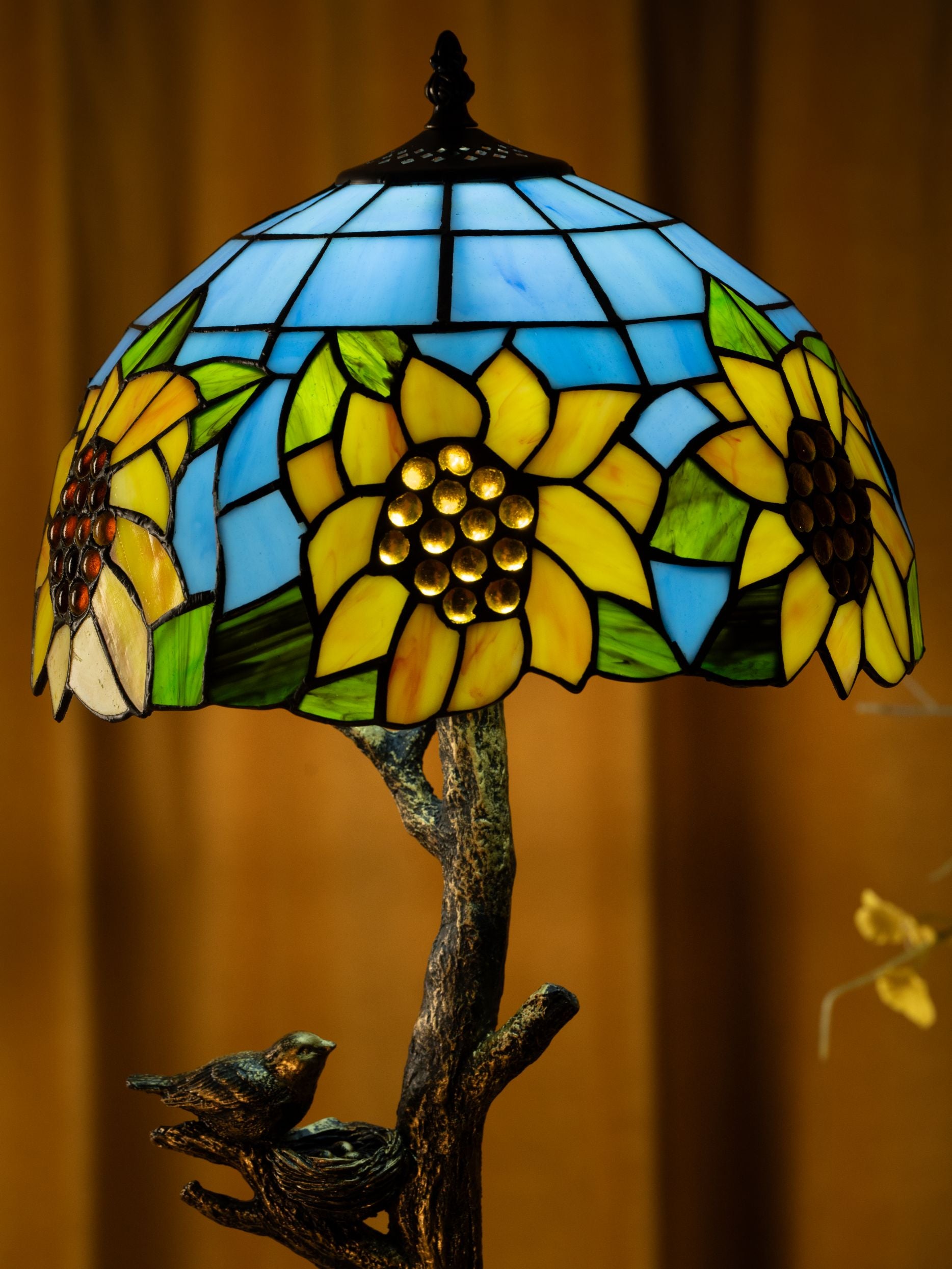 Lampe de table Tiffany Sunflower Haven