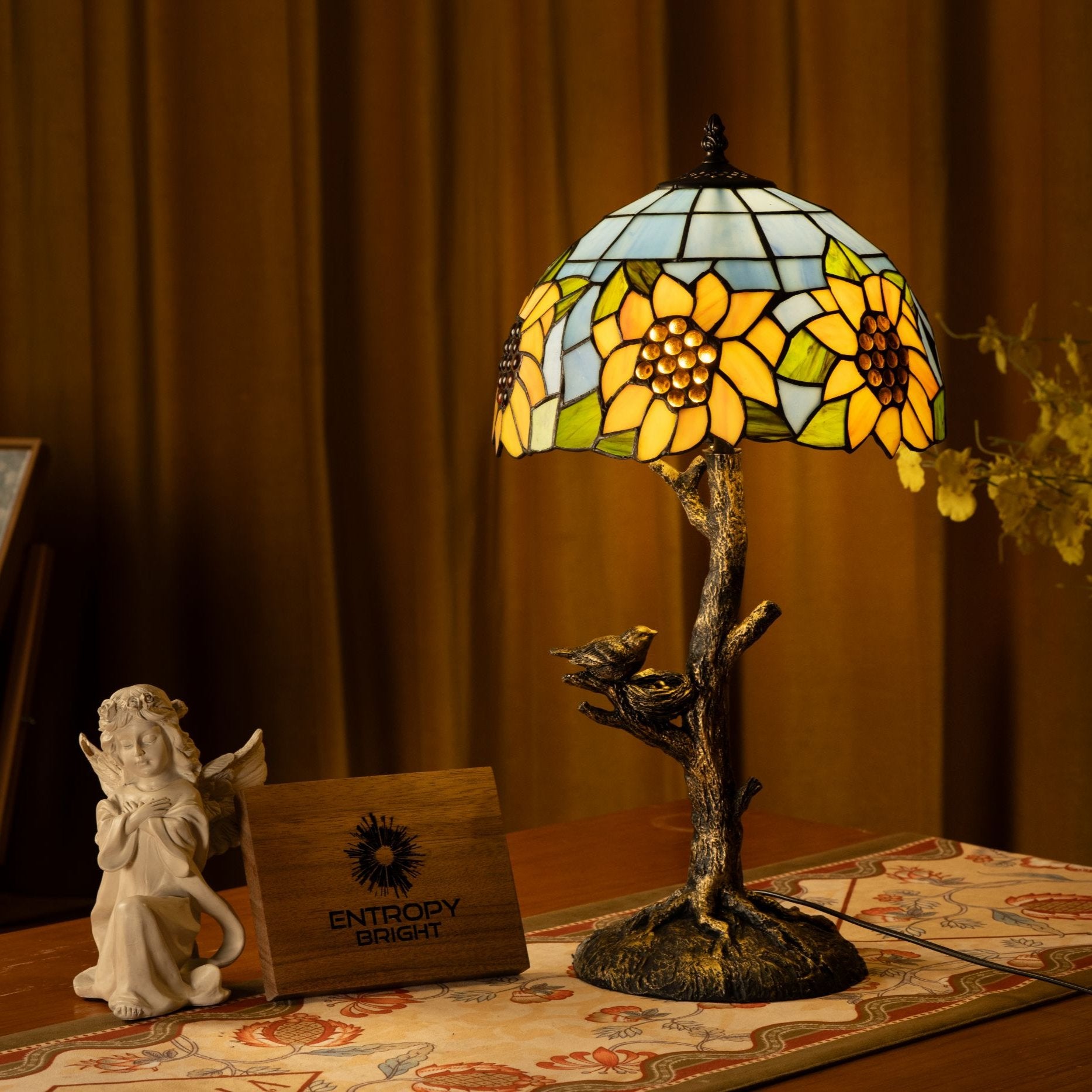 Lampe de table Tiffany Sunflower Haven