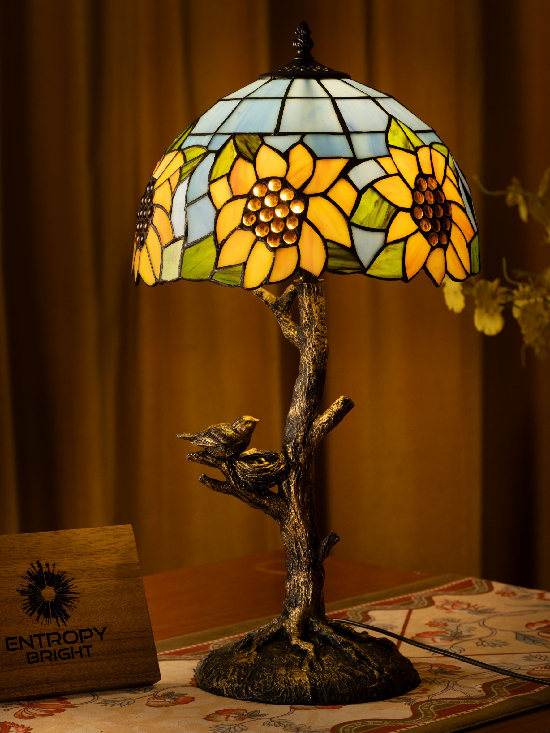 Lampe de table Tiffany Sunflower Haven