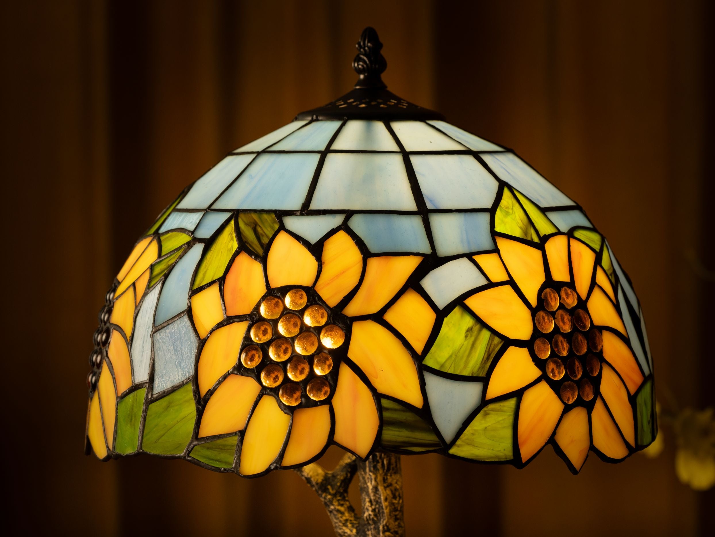 Lampe de table Tiffany Sunflower Haven