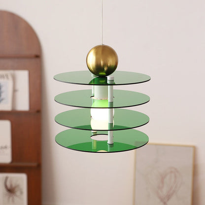 Nordic Acrylic Pendant Light – Vibrant &amp; Modern