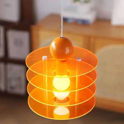Nordic Acrylic Pendant Light – Vibrant &amp; Modern