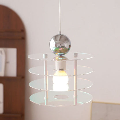 Nordic Acrylic Pendant Light – Vibrant &amp; Modern