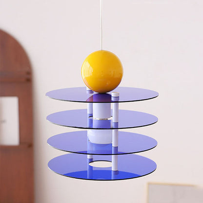 Nordic Acrylic Pendant Light – Vibrant &amp; Modern