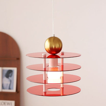Nordic Acrylic Pendant Light – Vibrant &amp; Modern