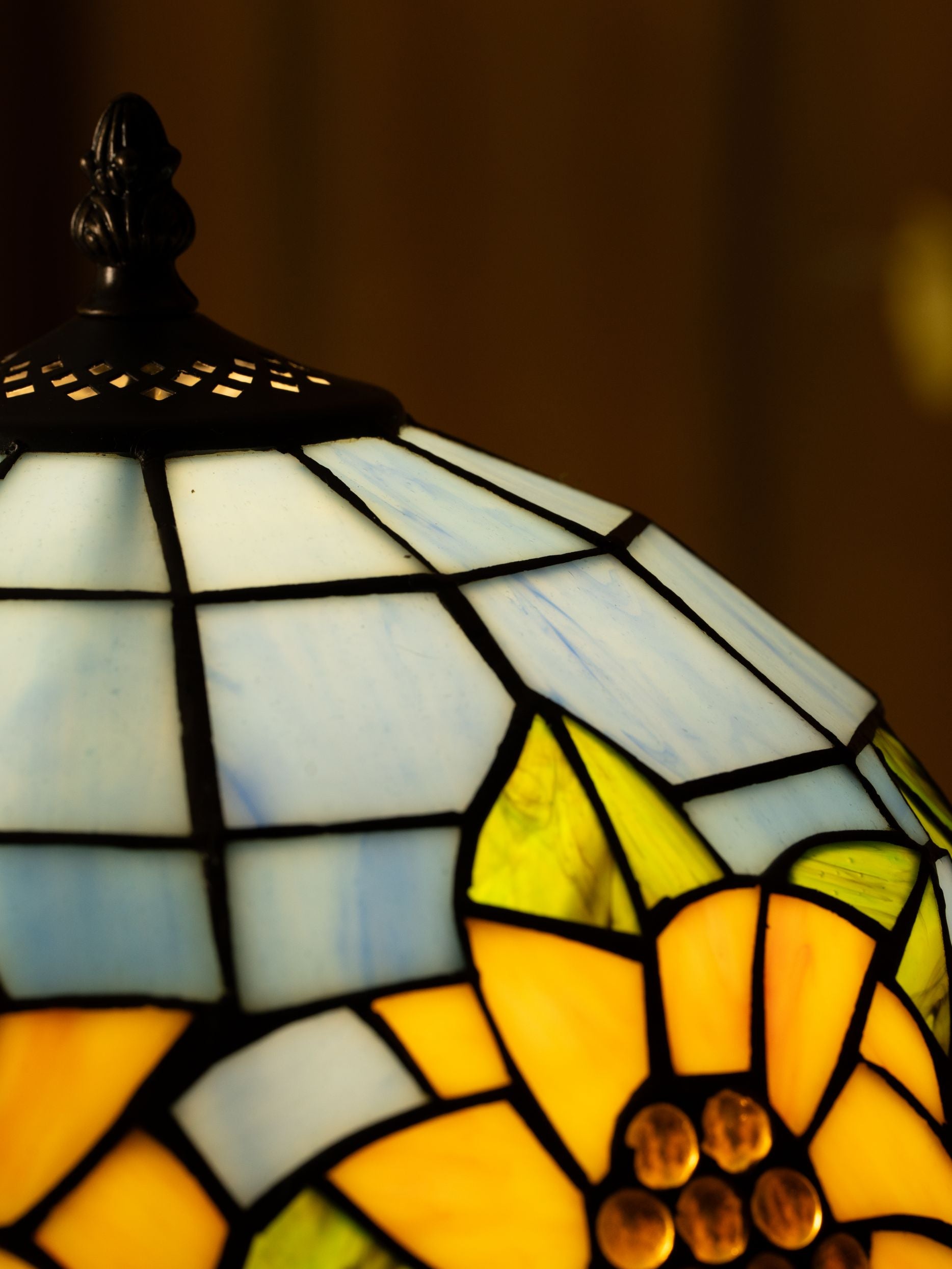 Lampe de table Tiffany Sunshine Bloom