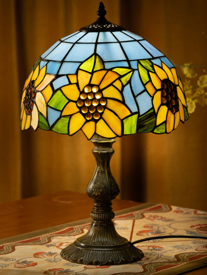 Lampe de table Tiffany Sunshine Bloom
