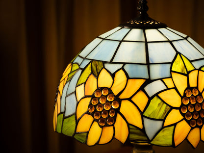 Lampe de table Tiffany Sunshine Bloom