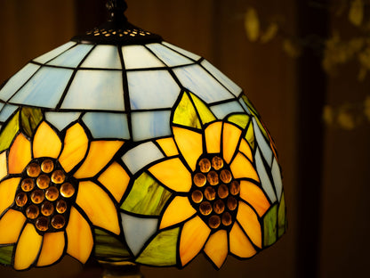 Lampe de table Tiffany Sunshine Bloom