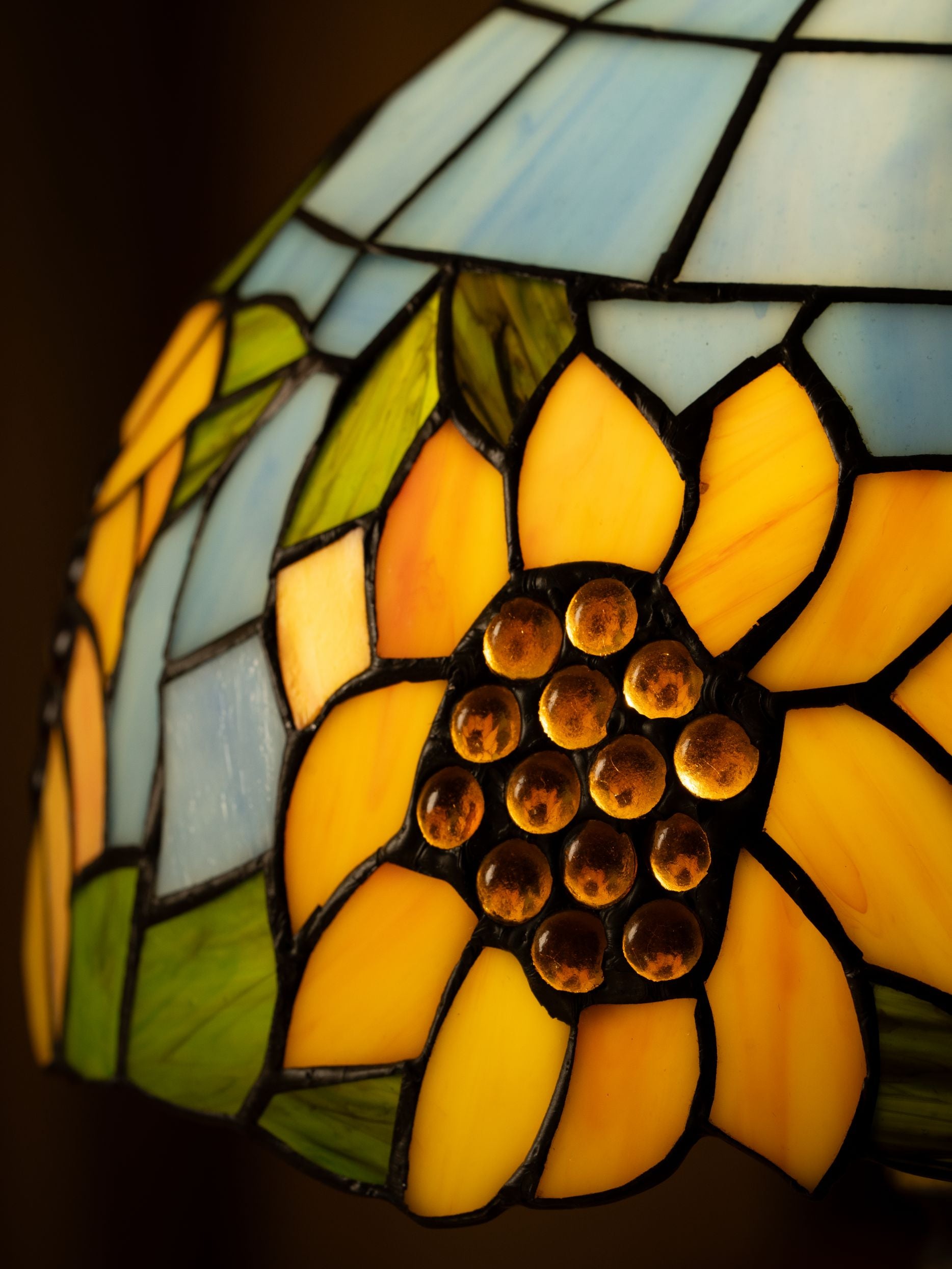 Lampe de table Tiffany Sunshine Bloom