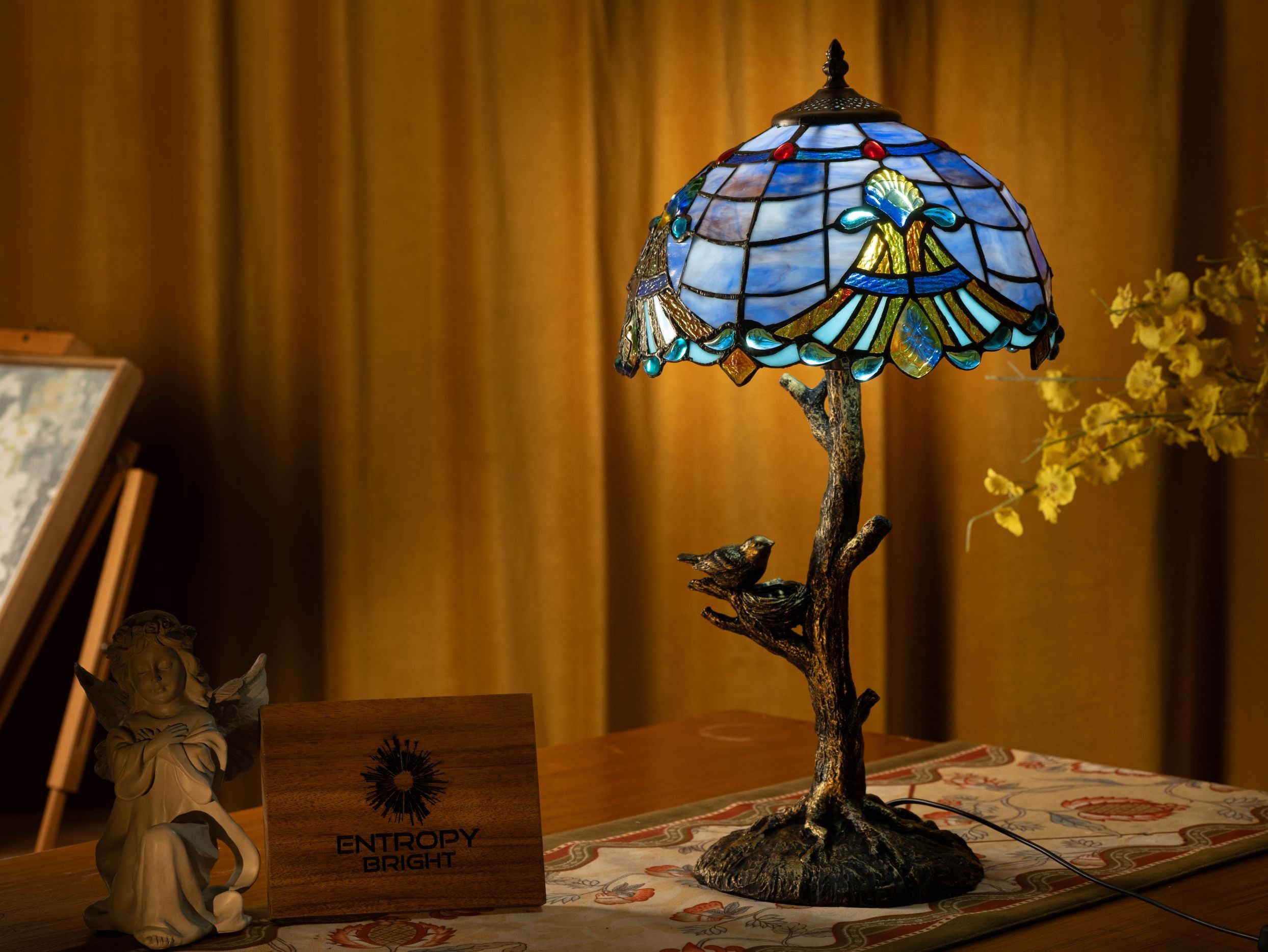 Twilight Serenity Tiffany Table Lamp