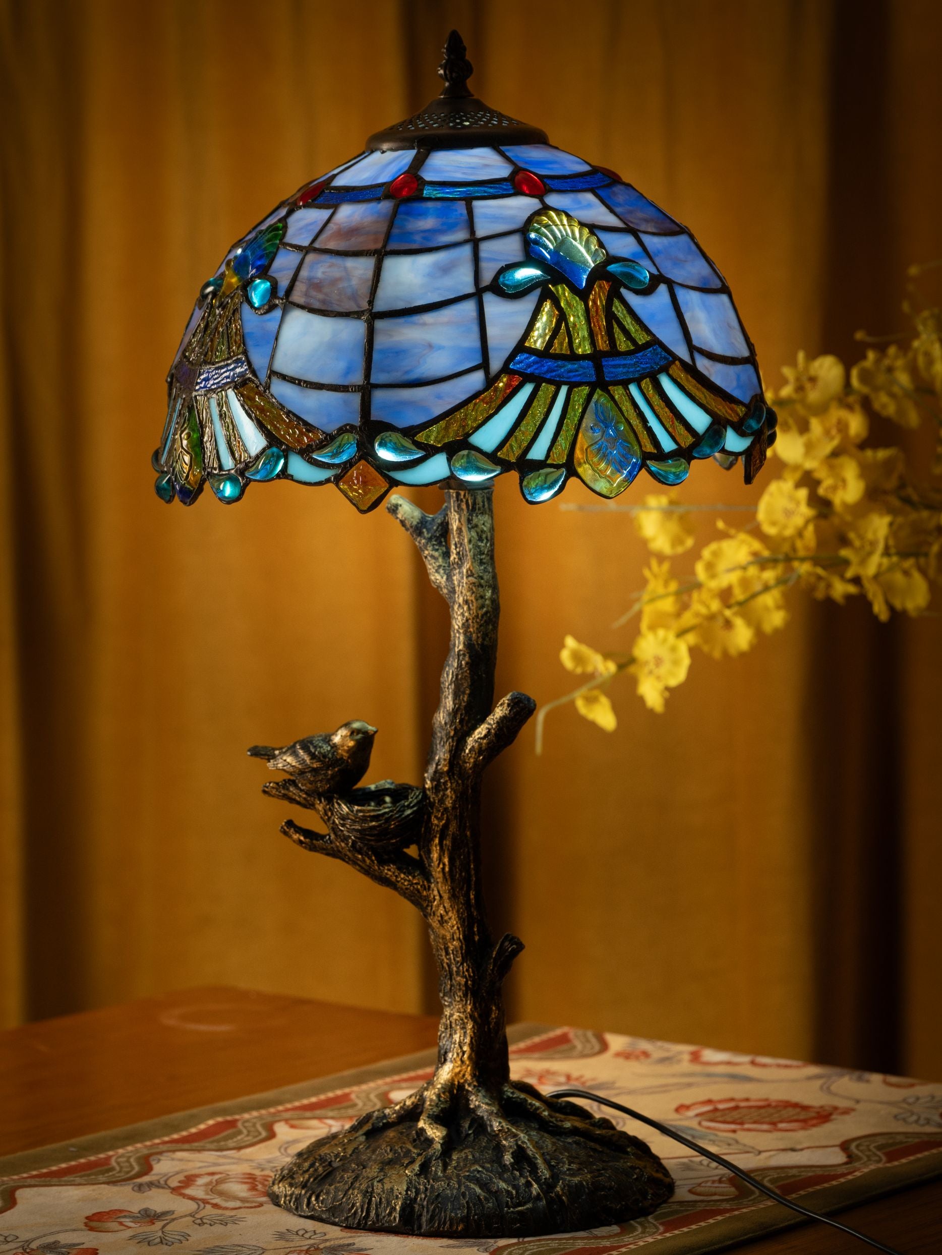 Twilight Serenity Tiffany Table Lamp