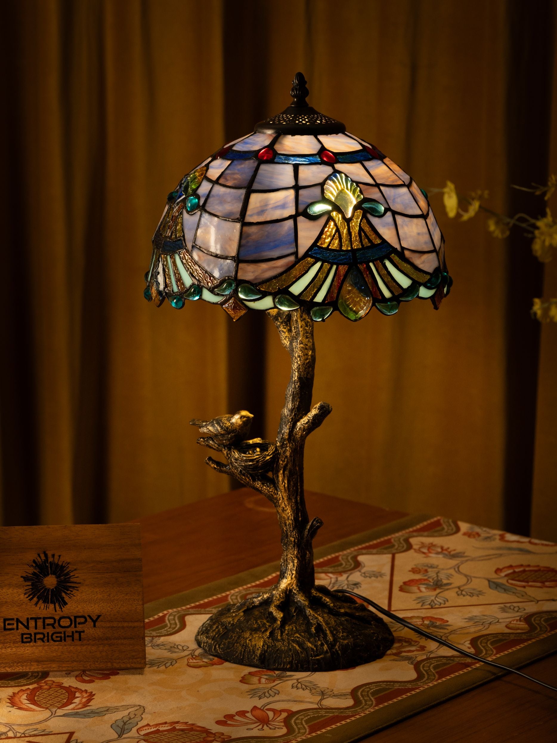 Twilight Serenity Tiffany Table Lamp