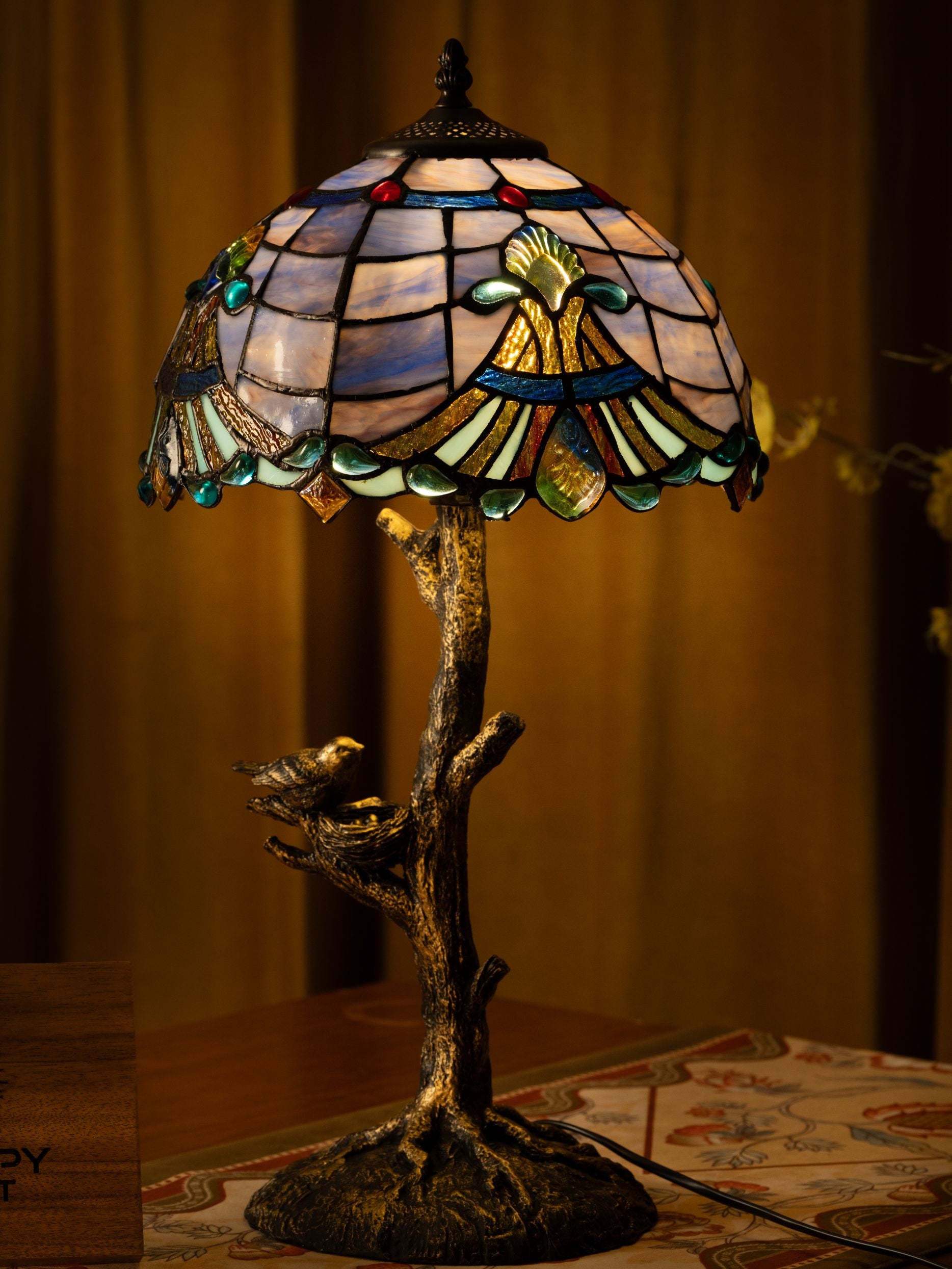 Twilight Serenity Tiffany Table Lamp