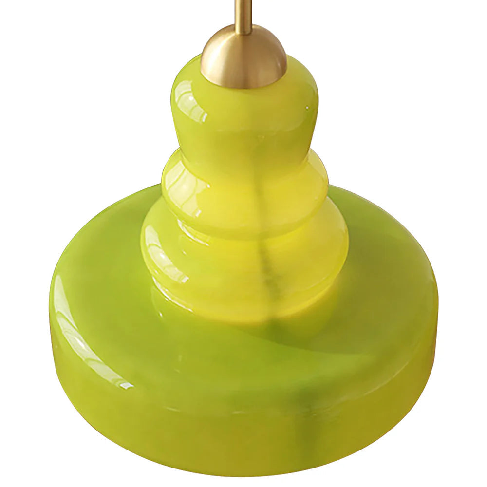 Gourd-Shaped Pendant Light – Stylish and Functional Lighting