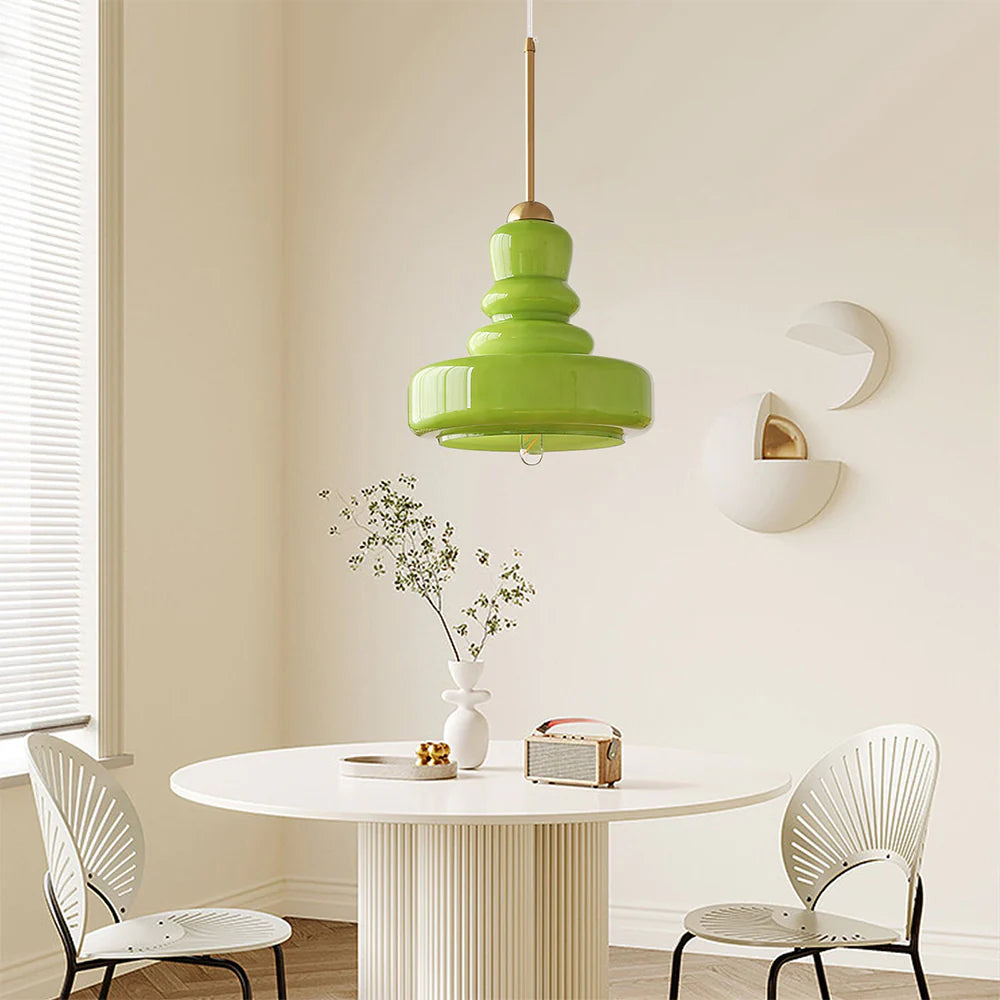 Gourd-Shaped Pendant Light – Stylish and Functional Lighting
