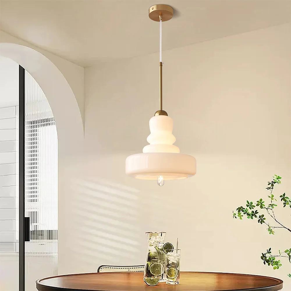 Gourd-Shaped Pendant Light – Stylish and Functional Lighting