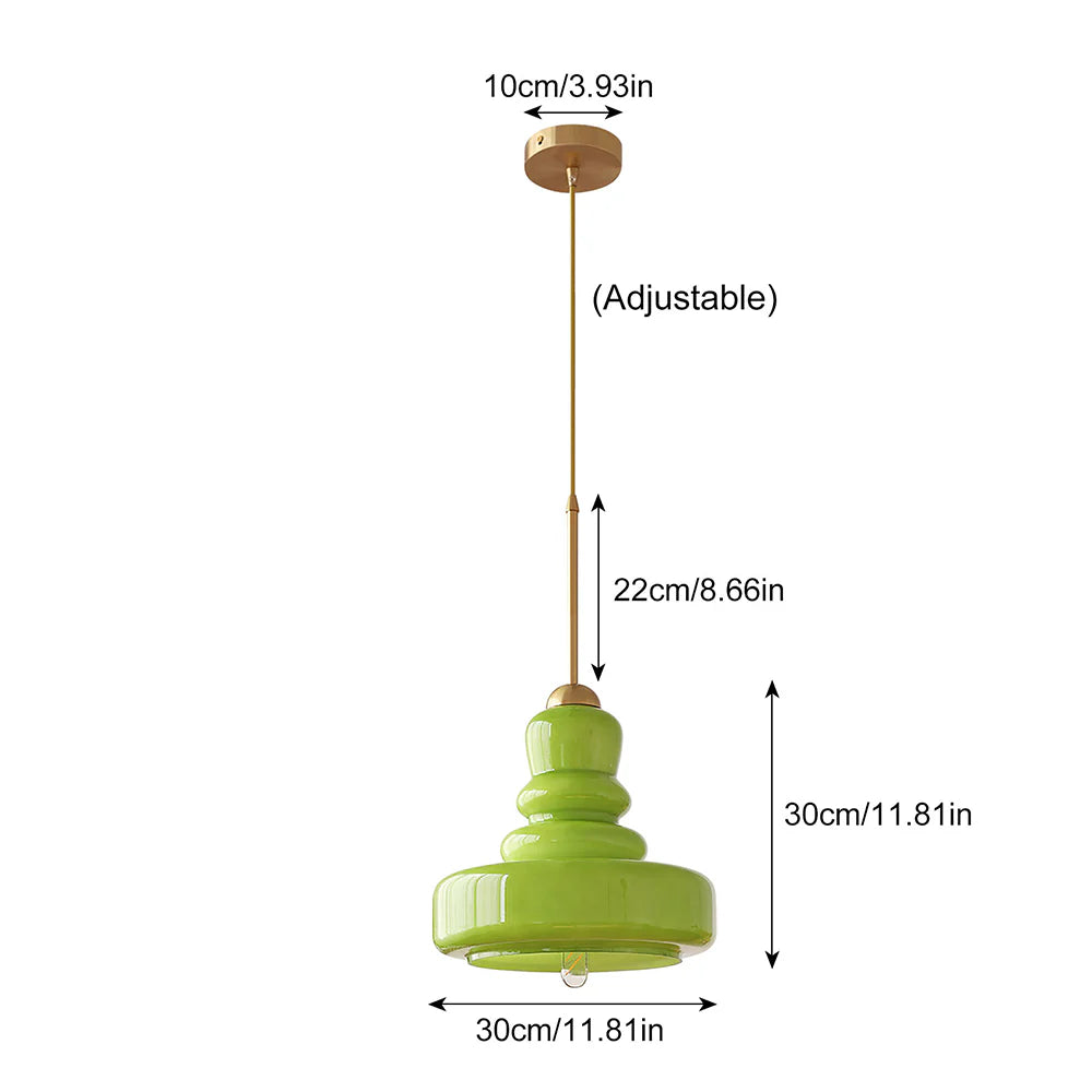 Gourd-Shaped Pendant Light – Stylish and Functional Lighting