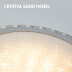 13.8In Embedded Crystal Chandelier (Included LED)